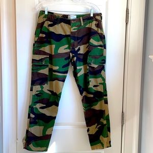 Zara straight cargo pants size 10